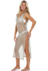 LONG DRESS W/SLIT - SCOTA